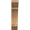 Ekena Millwork Thorton Slat Rough Sawn Bracket, Western Red Cedar, 6"W x 20"D x 28"H BKT06X20X28THR06RWR - alternate 3